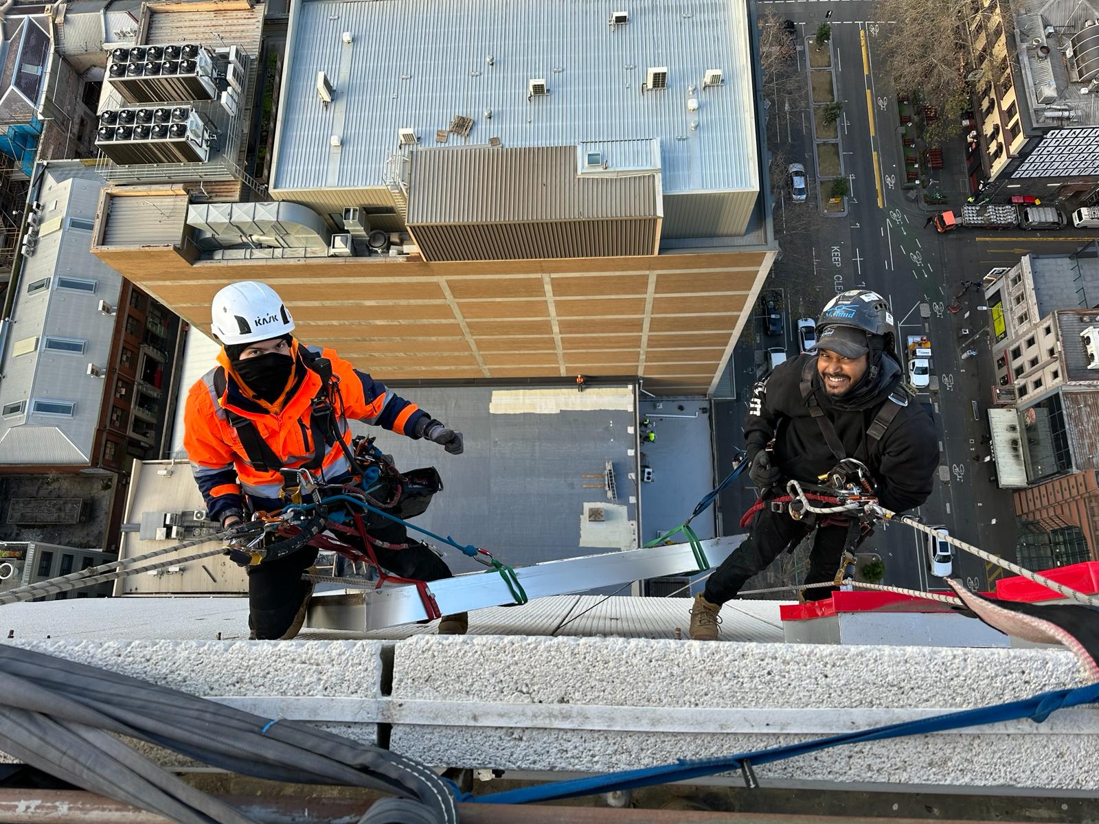 Professional Abseiling Window Cleaning