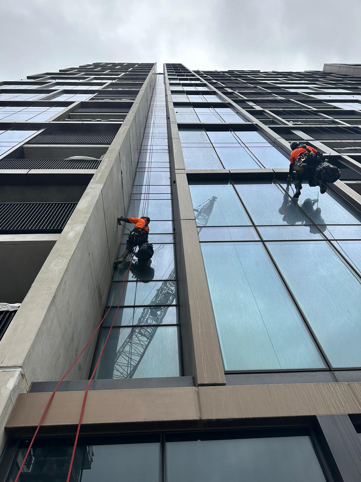 Professional Abseiling Window Cleaning
